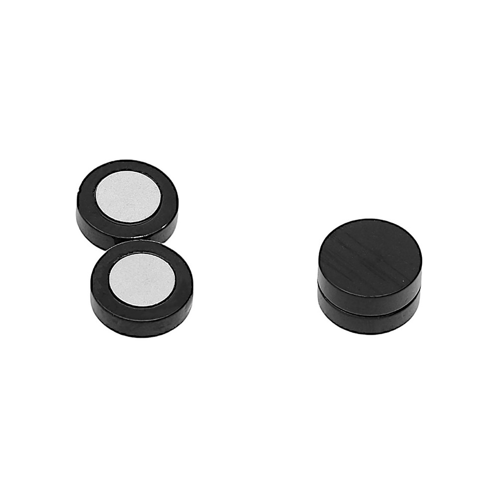 Stainless steel earrings 70381.B - black