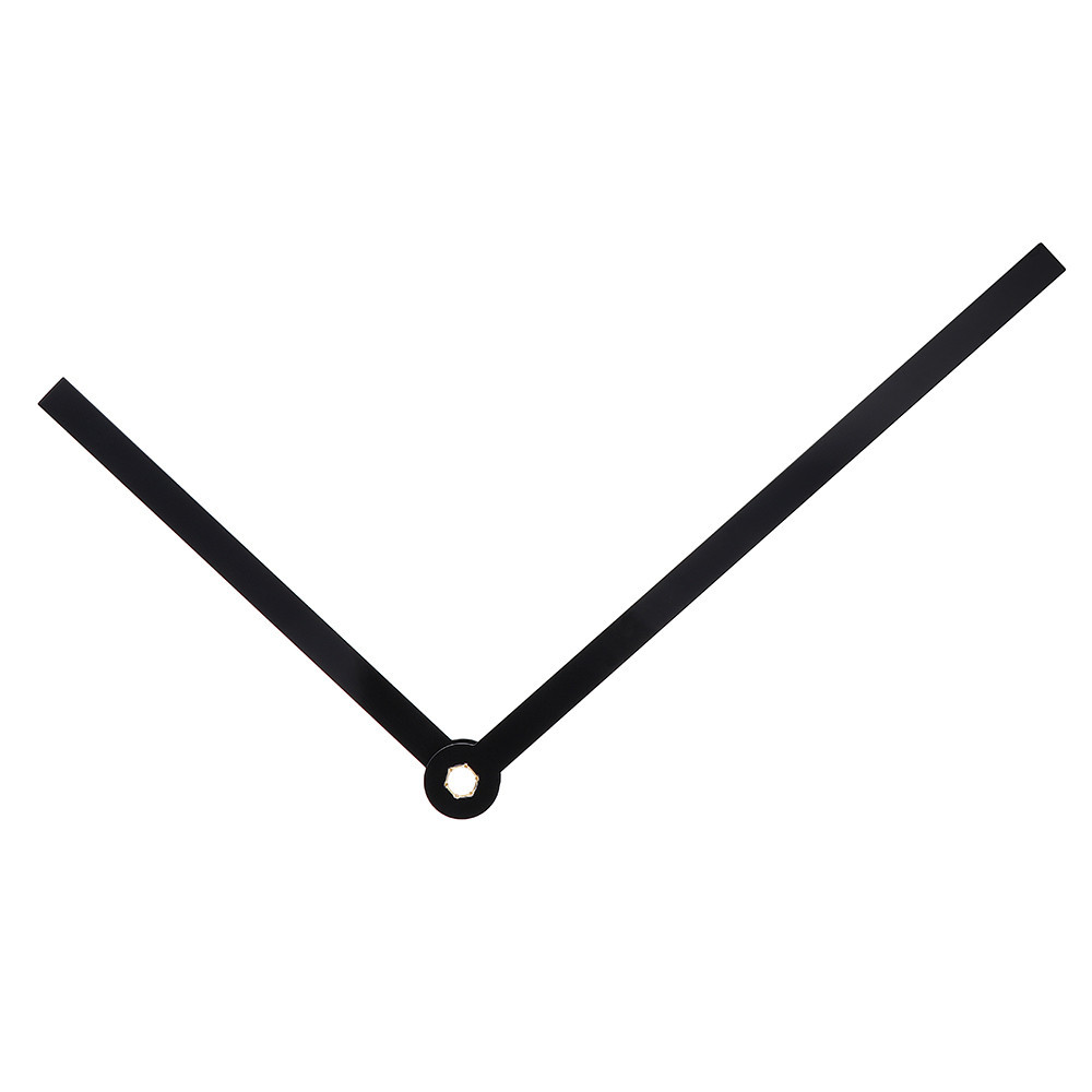 Kovové hodinové ručičky B16 (105 mm, 75 mm) - čierne