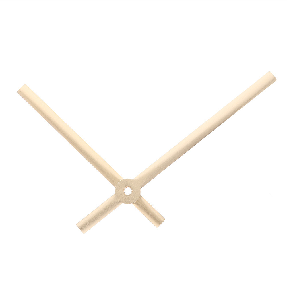Wskazówki zegarowe metalowe B19 (95 mm, 76 mm) - złote