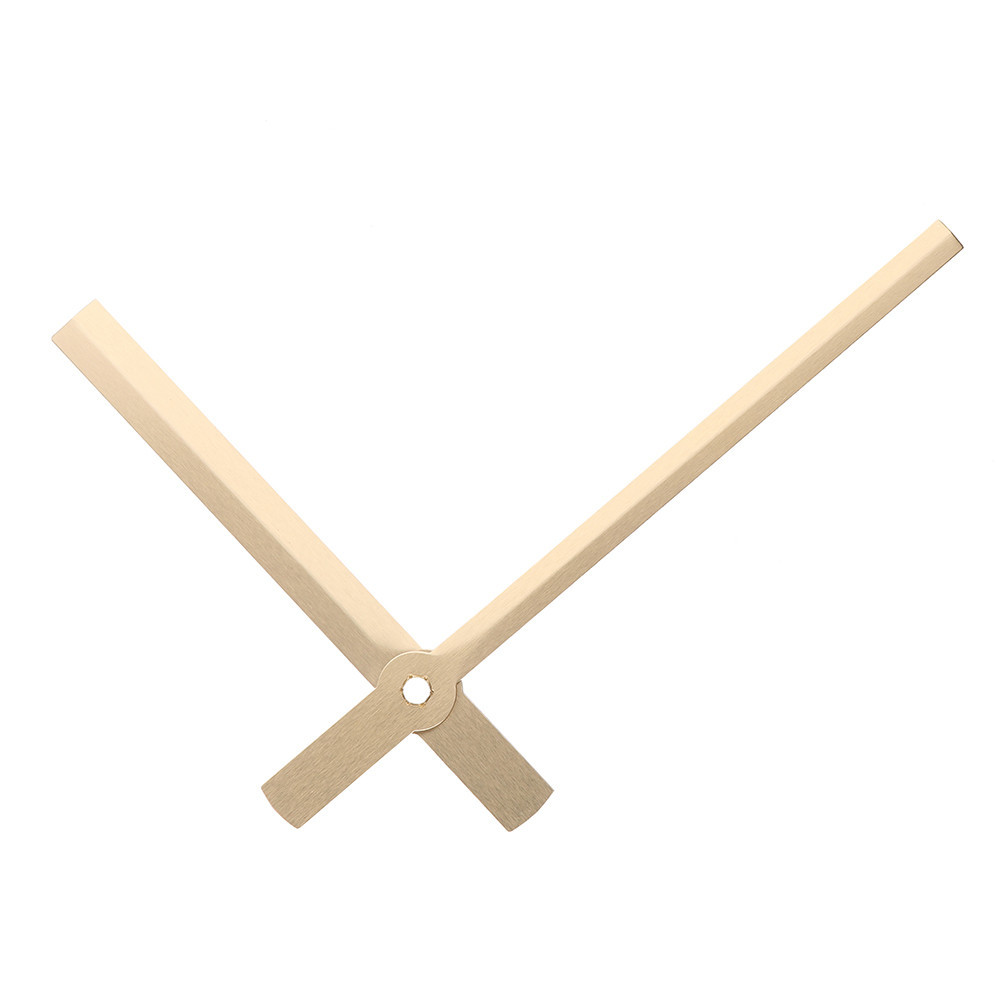 Wskazówki zegarowe metalowe B21 (100 mm, 72 mm) - złote