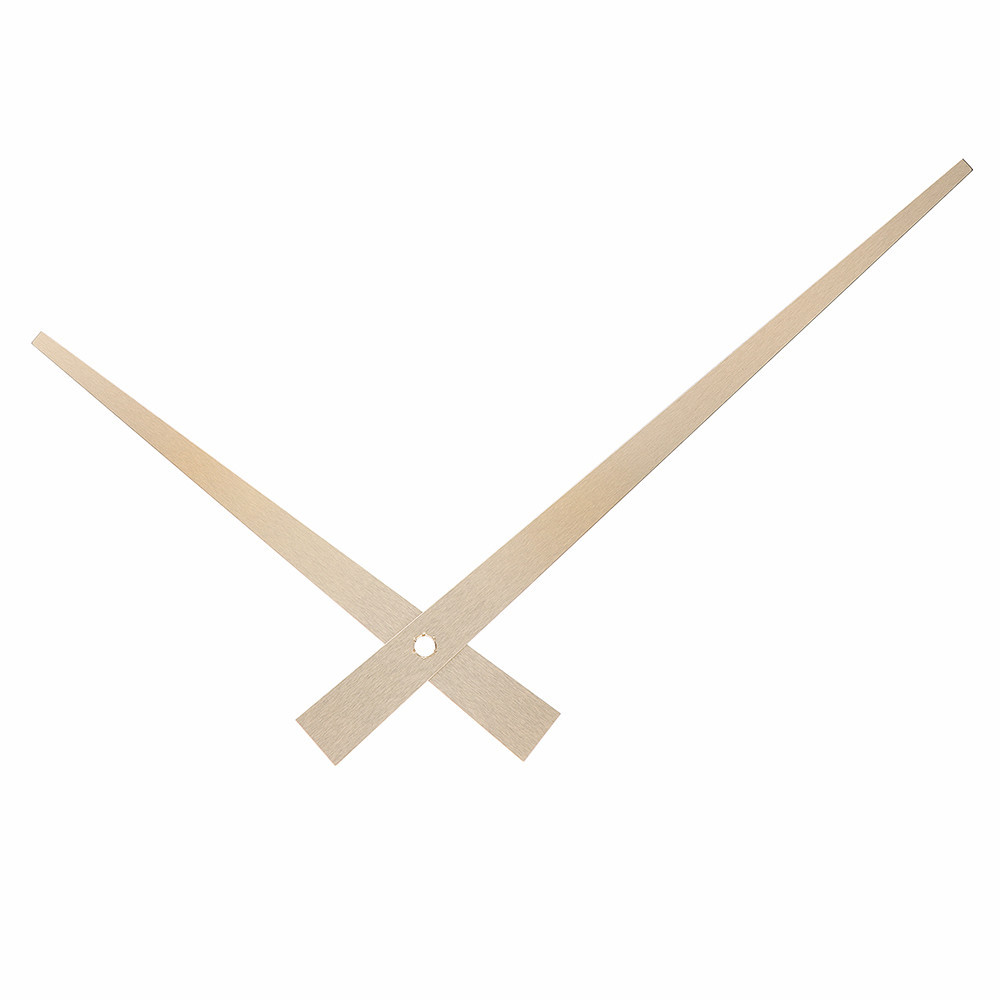 Kovové hodinové ručičky B27 (137 mm, 92 mm) - zlaté