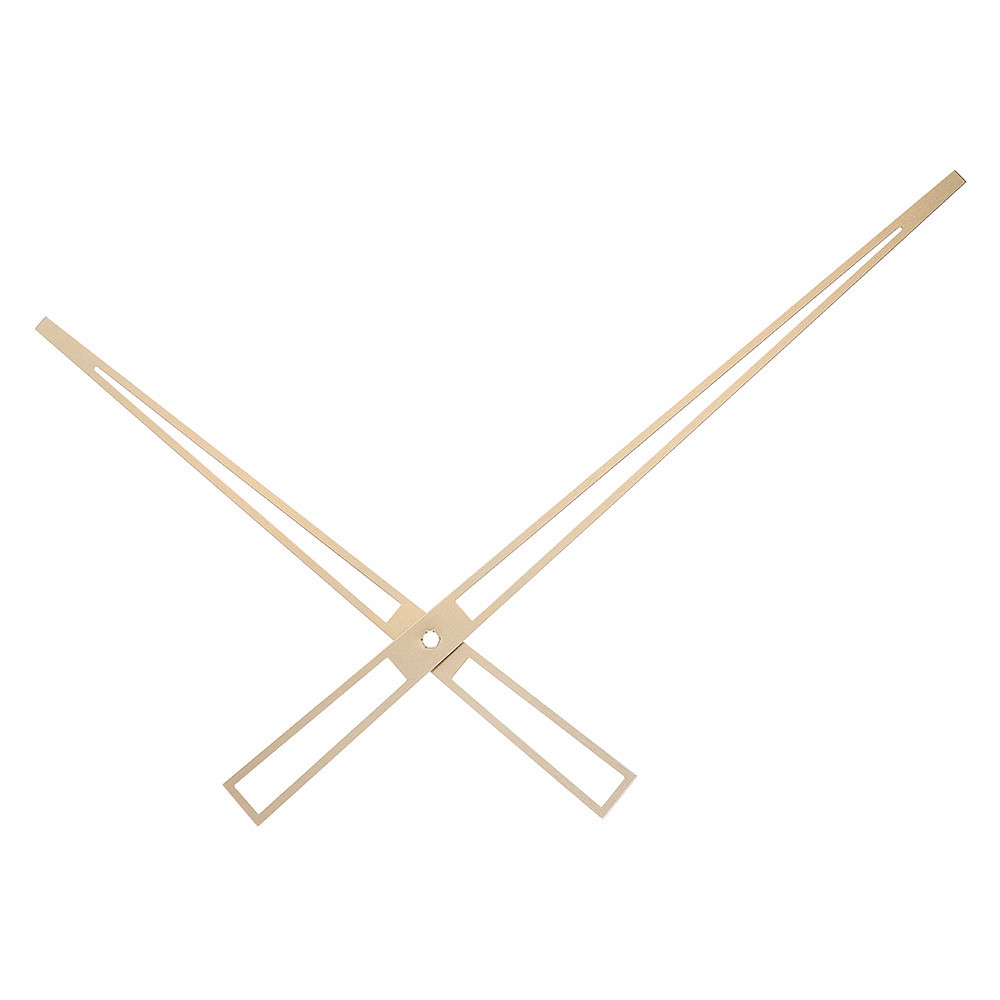 Kovové hodinové ručičky B30 (172 mm, 123 mm) - zlaté