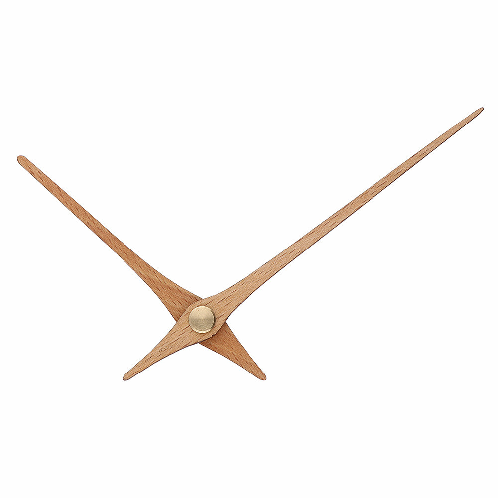 Dřevěné hodinové ručičky B32 (95 mm, 66 mm) - světlé dřevo