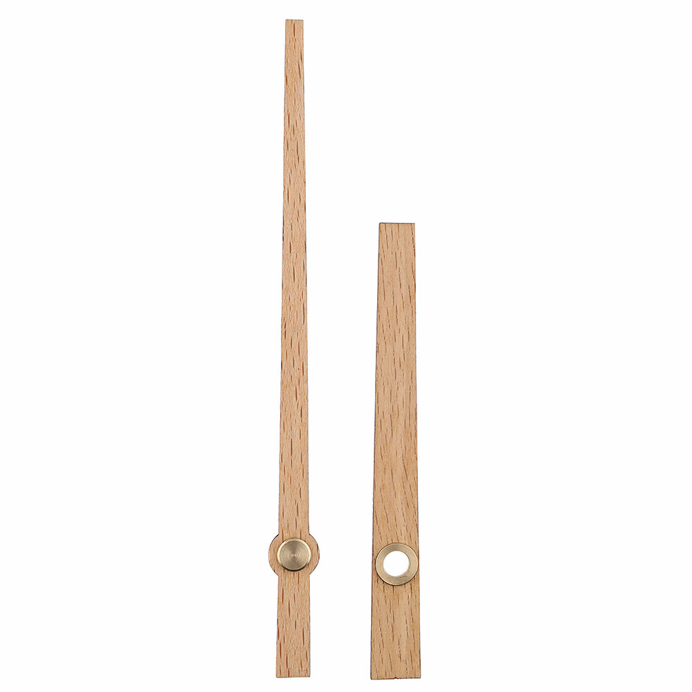 Wskazówki zegarowe drewniane B33 (113 mm, 73 mm) - jasne drzewo