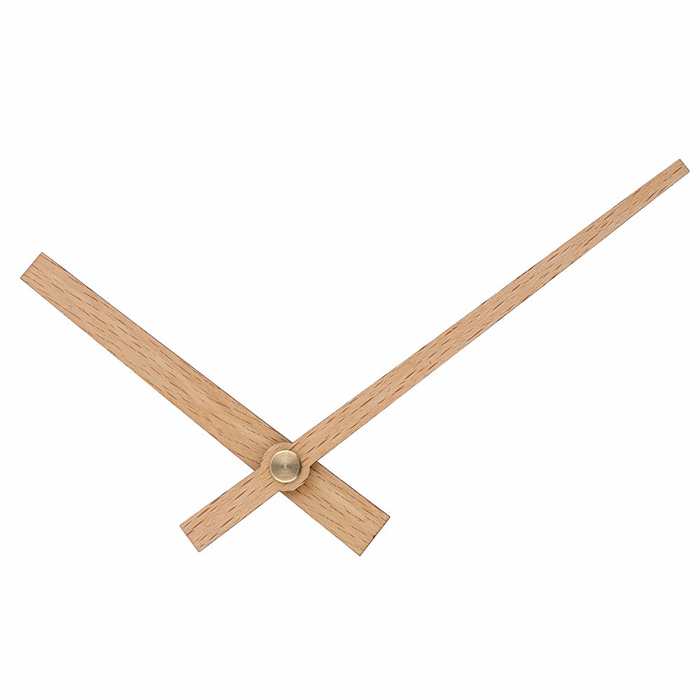 Dřevěné hodinové ručičky B33 (113 mm, 73 mm) - světlé dřevo