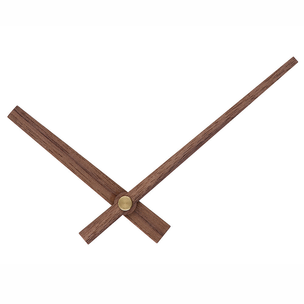Drevené hodinové ručičky B35 (113 mm, 73 mm) - tmavé drevo