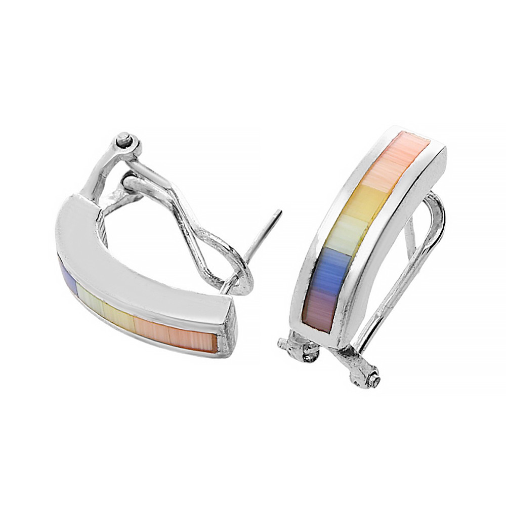 Silver earrings 8243