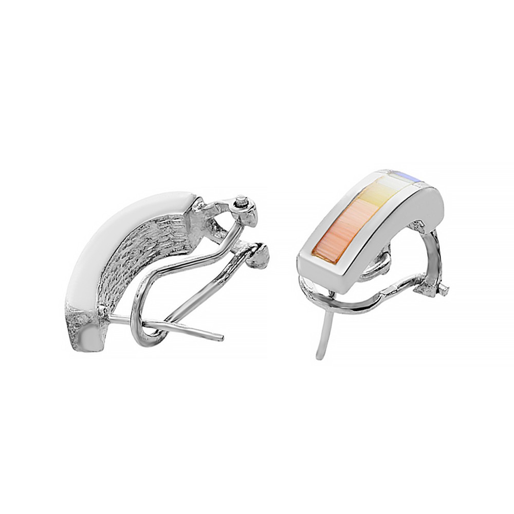 Silver earrings 8243