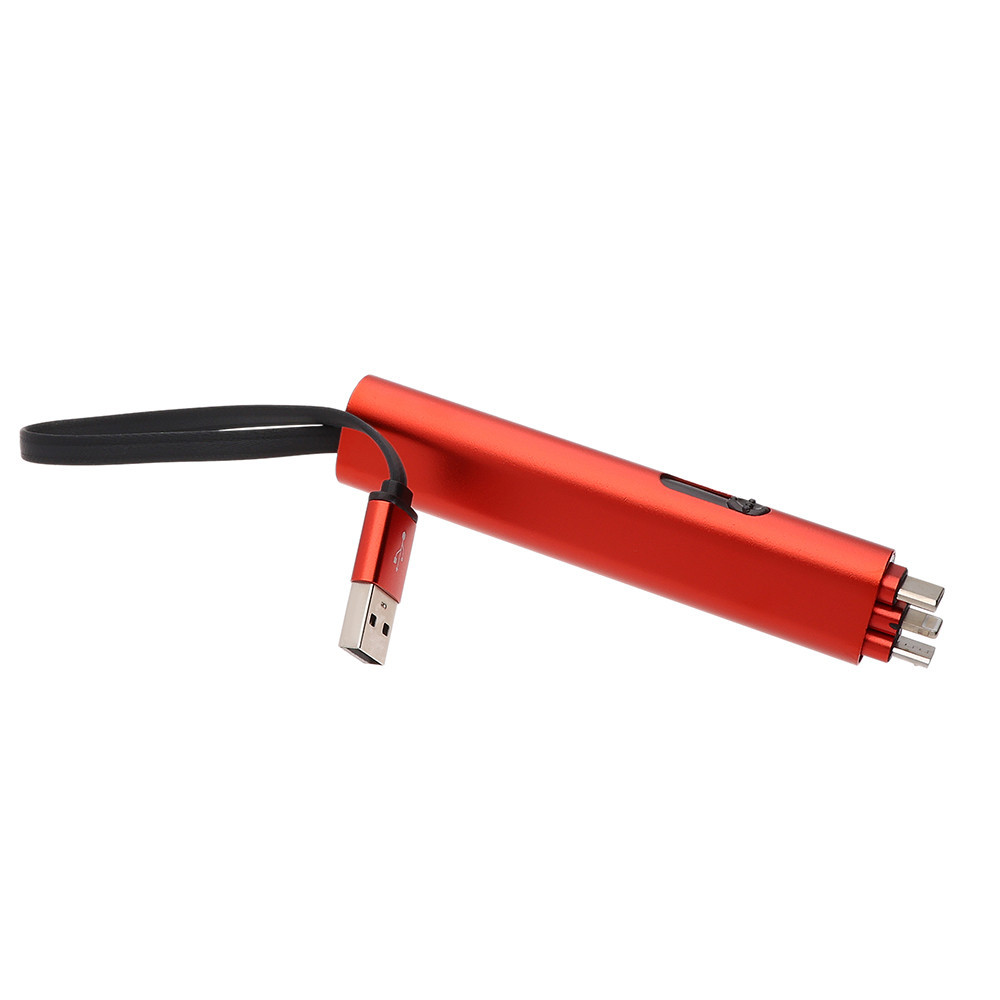 Pendant with USB adapters Sepia - red