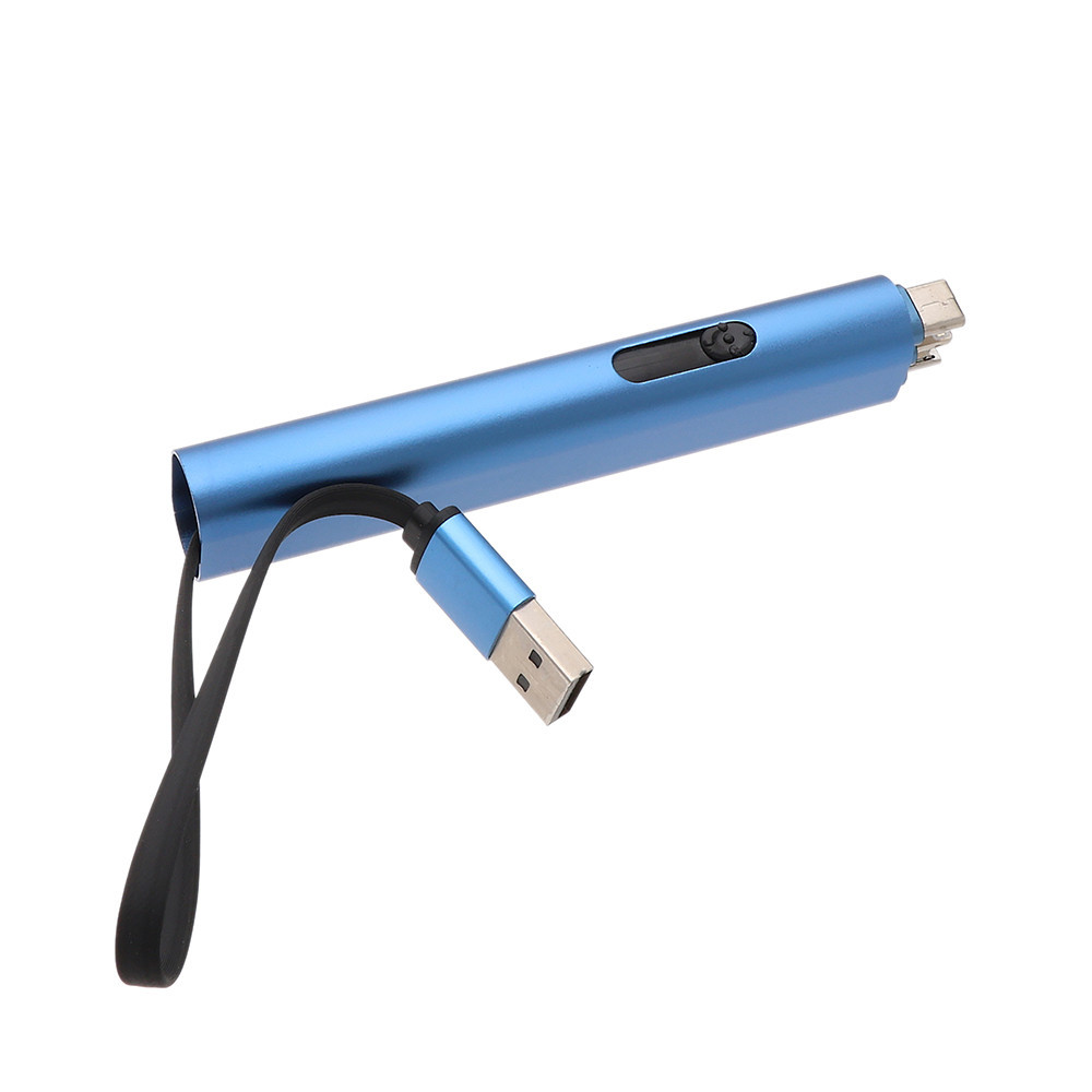 Prívesok s USB redukciami Sepia - modrý