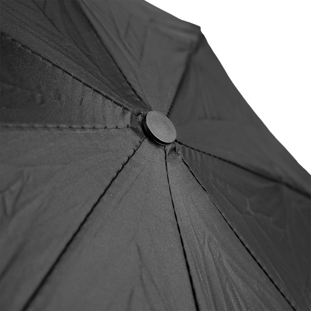 Składany parasol Hommy (94 cm) – czarny