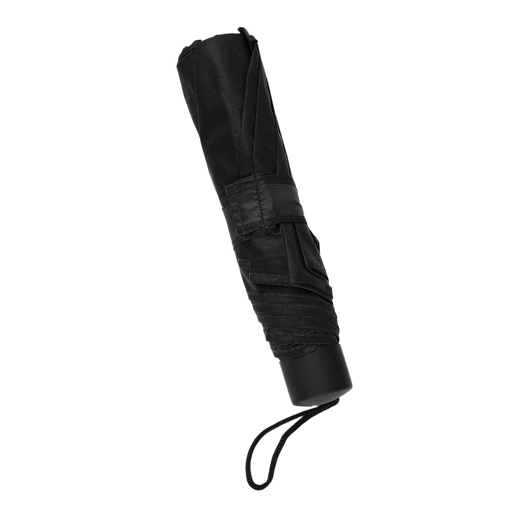 Składany parasol Hommy (94 cm) – czarny