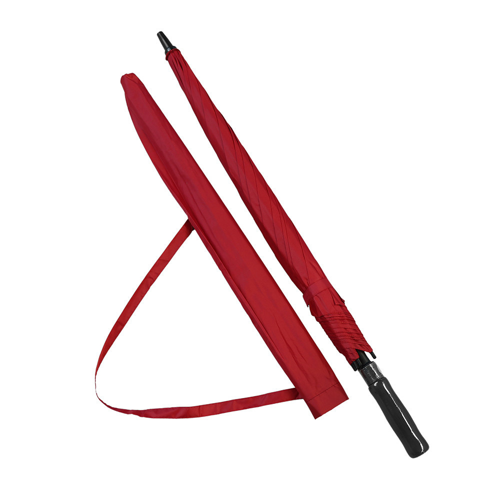 Półautomatyczny parasol Carmen (125 cm) – bordowy