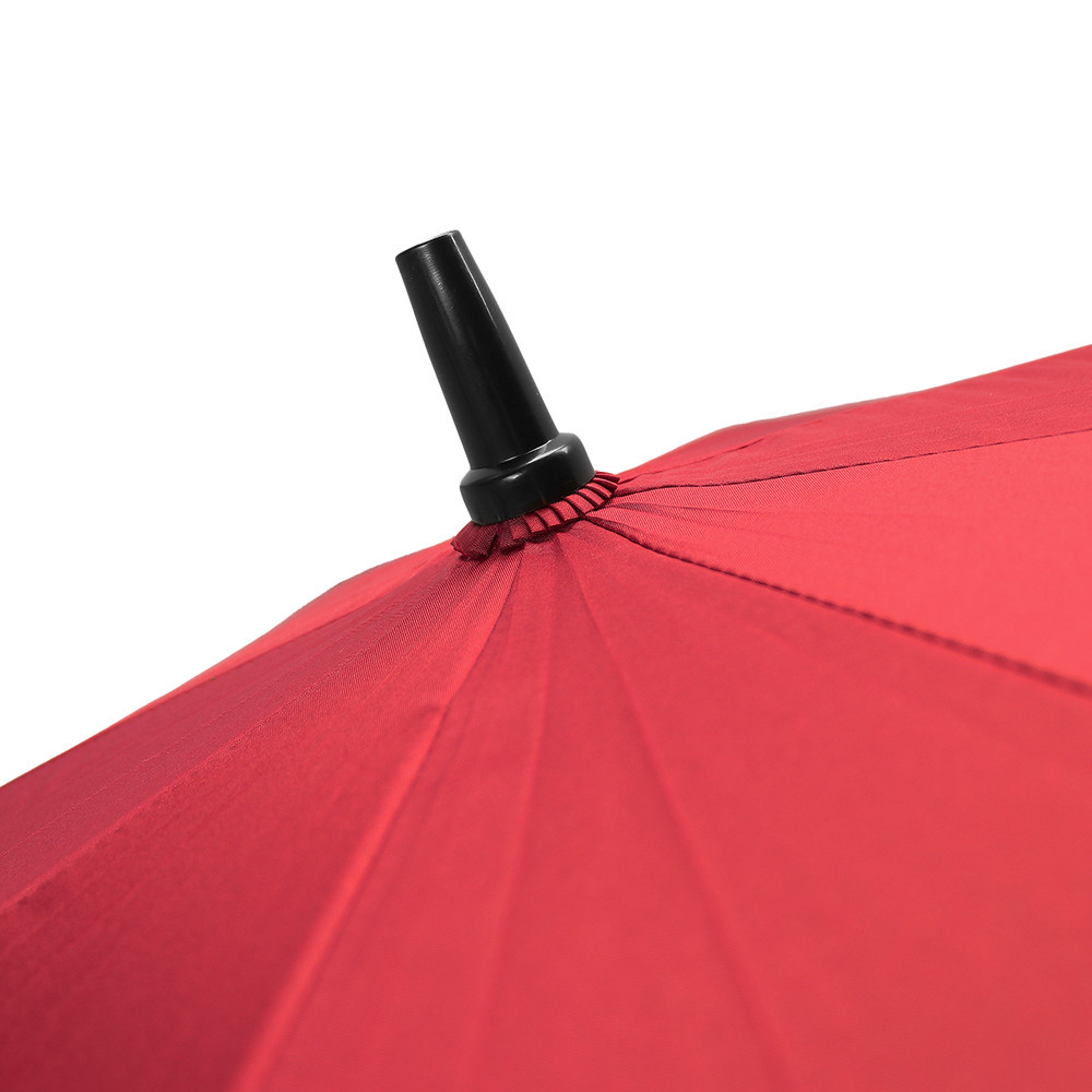 Półautomatyczny parasol Carmen (125 cm) – bordowy