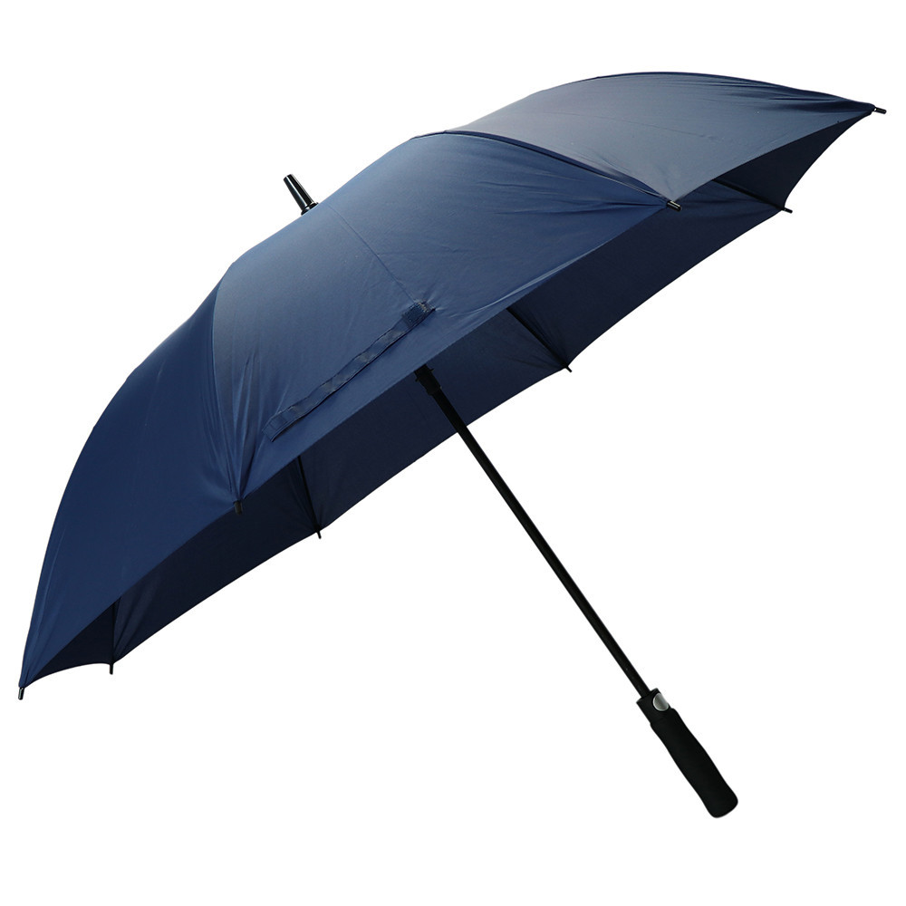 Carmen Halbautomatischer Regenschirm (125 cm) – blau