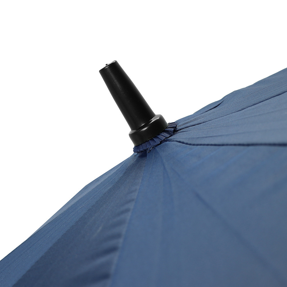Carmen Halbautomatischer Regenschirm (125 cm) – blau