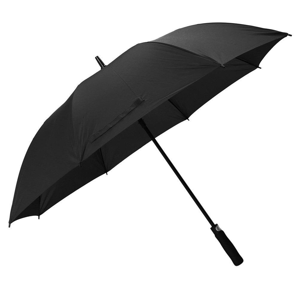 Carmen Halbautomatischer Regenschirm (125 cm) – schwarz