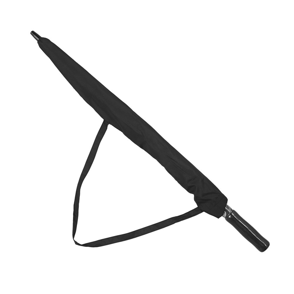 Carmen Halbautomatischer Regenschirm (125 cm) – schwarz