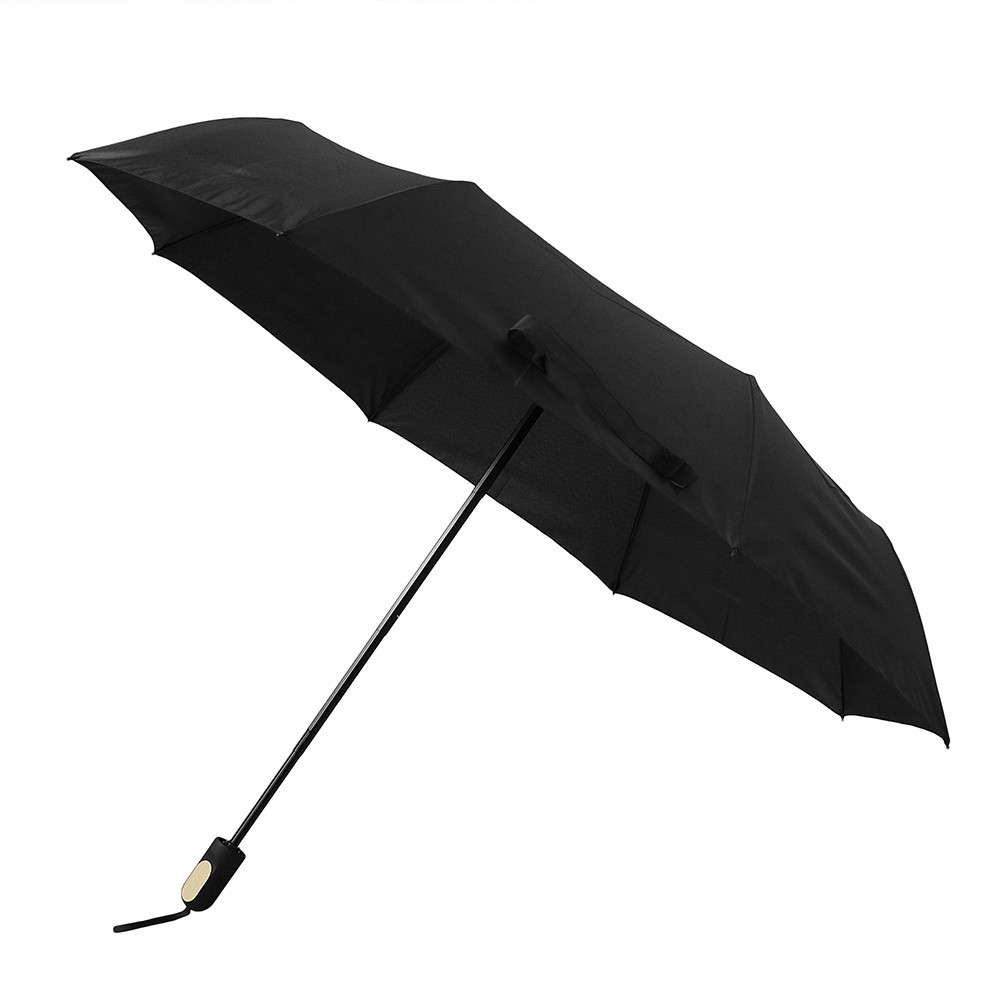Składany parasol Freja (98 cm) – czarny