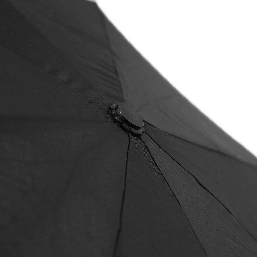 Składany parasol Freja (98 cm) – czarny