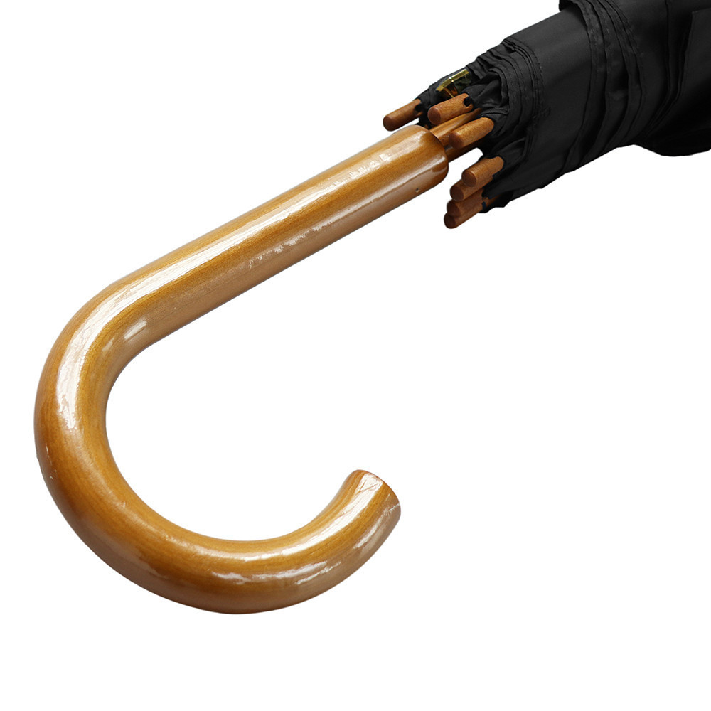 Mista Automatikschirm (100 cm) – schwarz