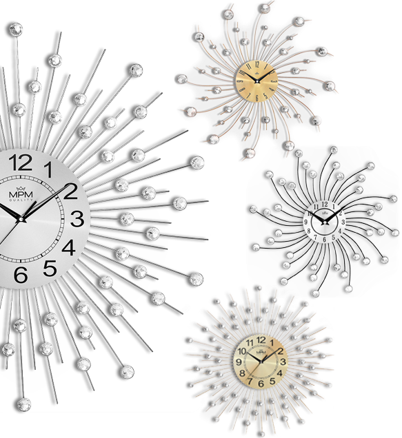 New range of metal clocks