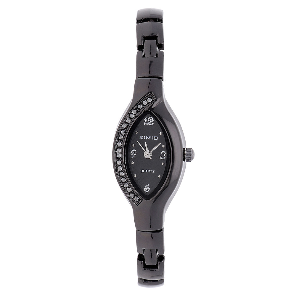 Kimio AF-6352(Black) 腕時計 レディース | AromaFlat watch shop 腕時計 レディ―ス 工房