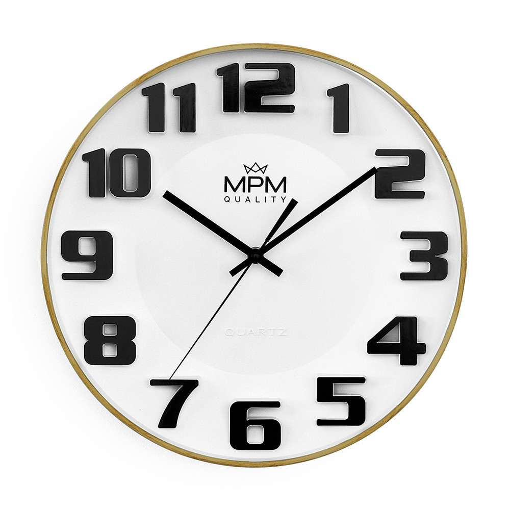 MPM Nástěnné hodiny MPM Ageless - A E01.4165.0090