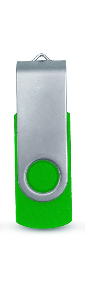 Plastový USB Flash disk s otočnou kovovou krytkou Flash 03 - 32 GB - C B09.4091.40