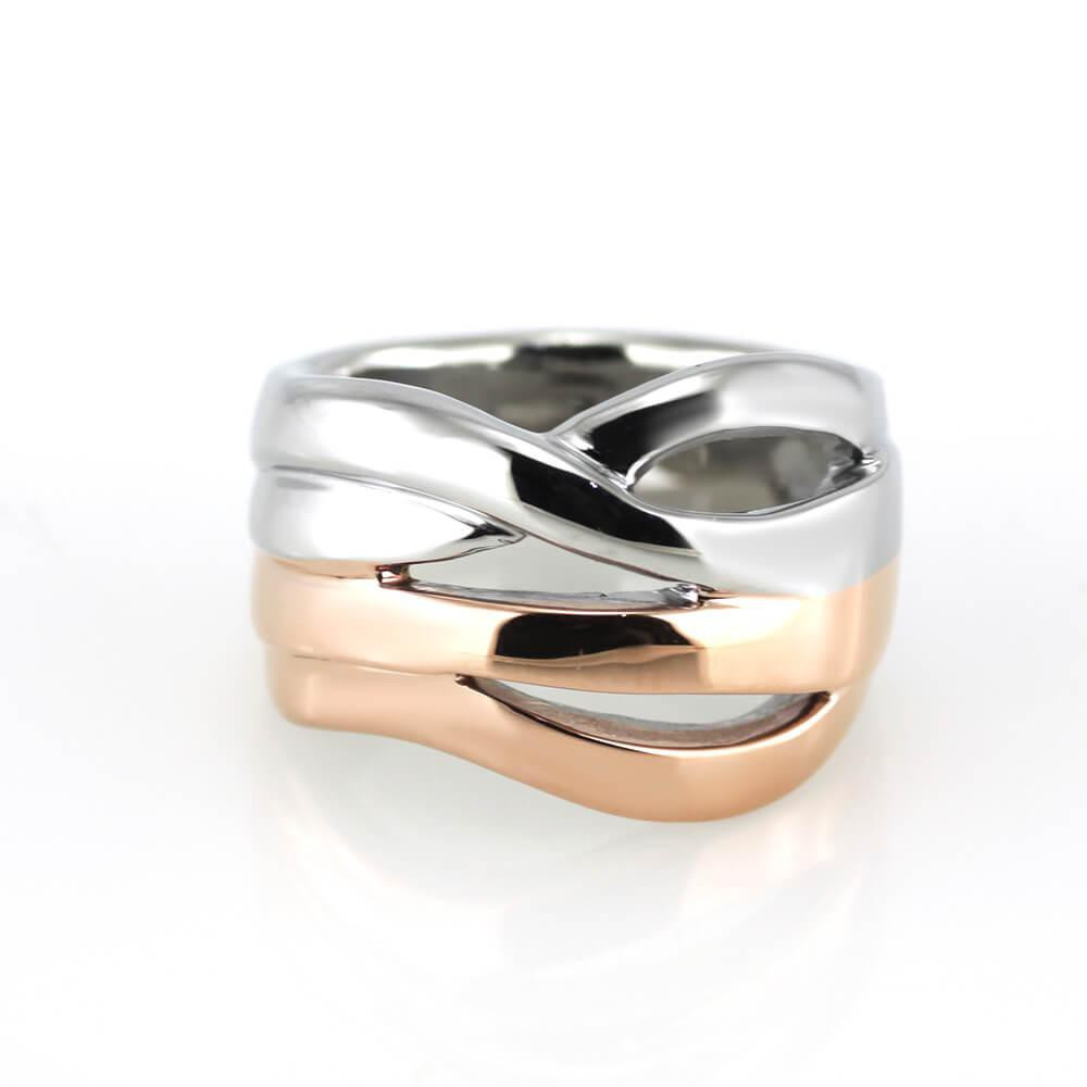 MPM Prsten z chirurgické oceli Ring 7512 - size 55