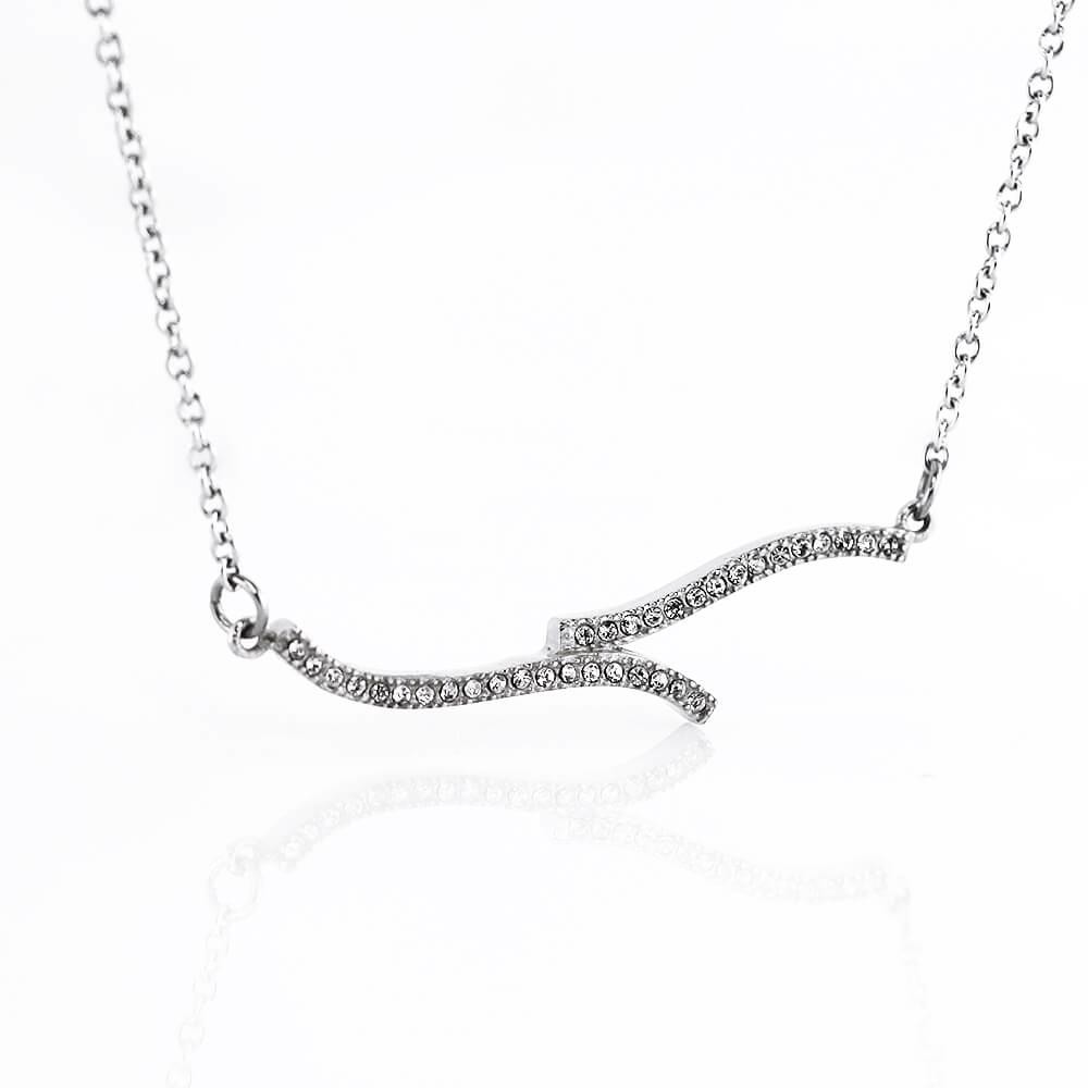 MPM Ocelový náhrdelník z chirurgické oceli Necklace 7717 - Silver